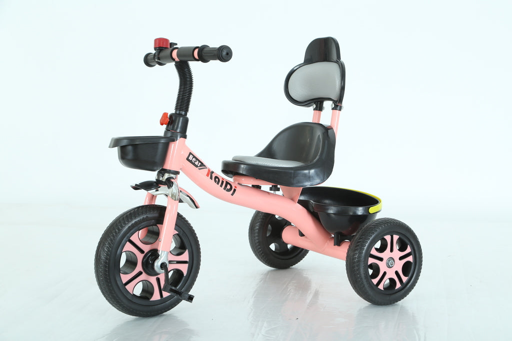 Kids Bike Kids Tricycle Indoor & Outdoor with Storage Bin And Soften Seat, Riding Toy for aged 1.5 years to 5 years For Boys Girls